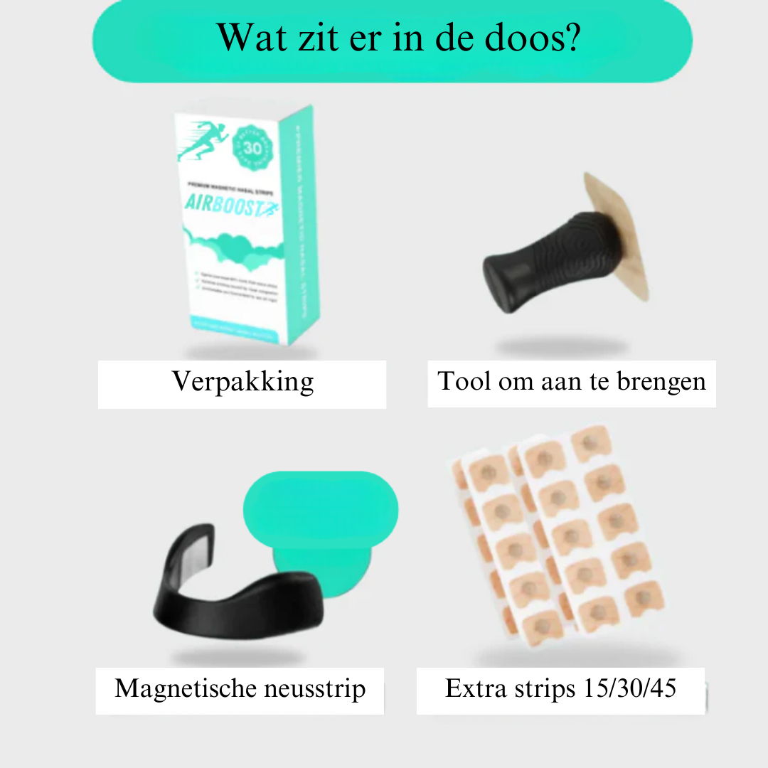 BreatheMag™ | Magnetisch Neusstrips Starterset