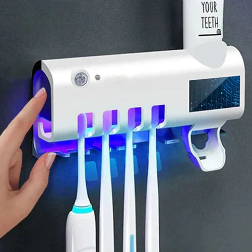 CleanBrush™ | UV Tandenborstelhouder met uv-sterilisator-functie met ledlicht