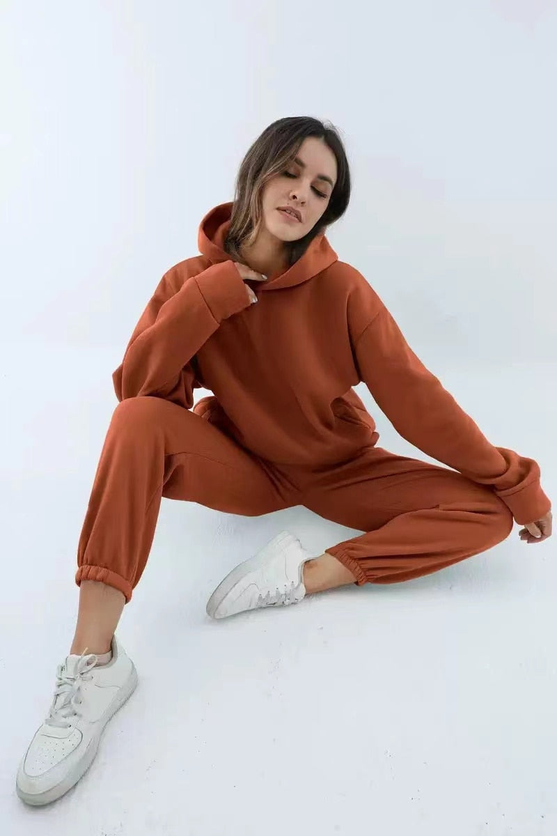 Comfy Chloe™ | Oversized High Waist Trainingspak