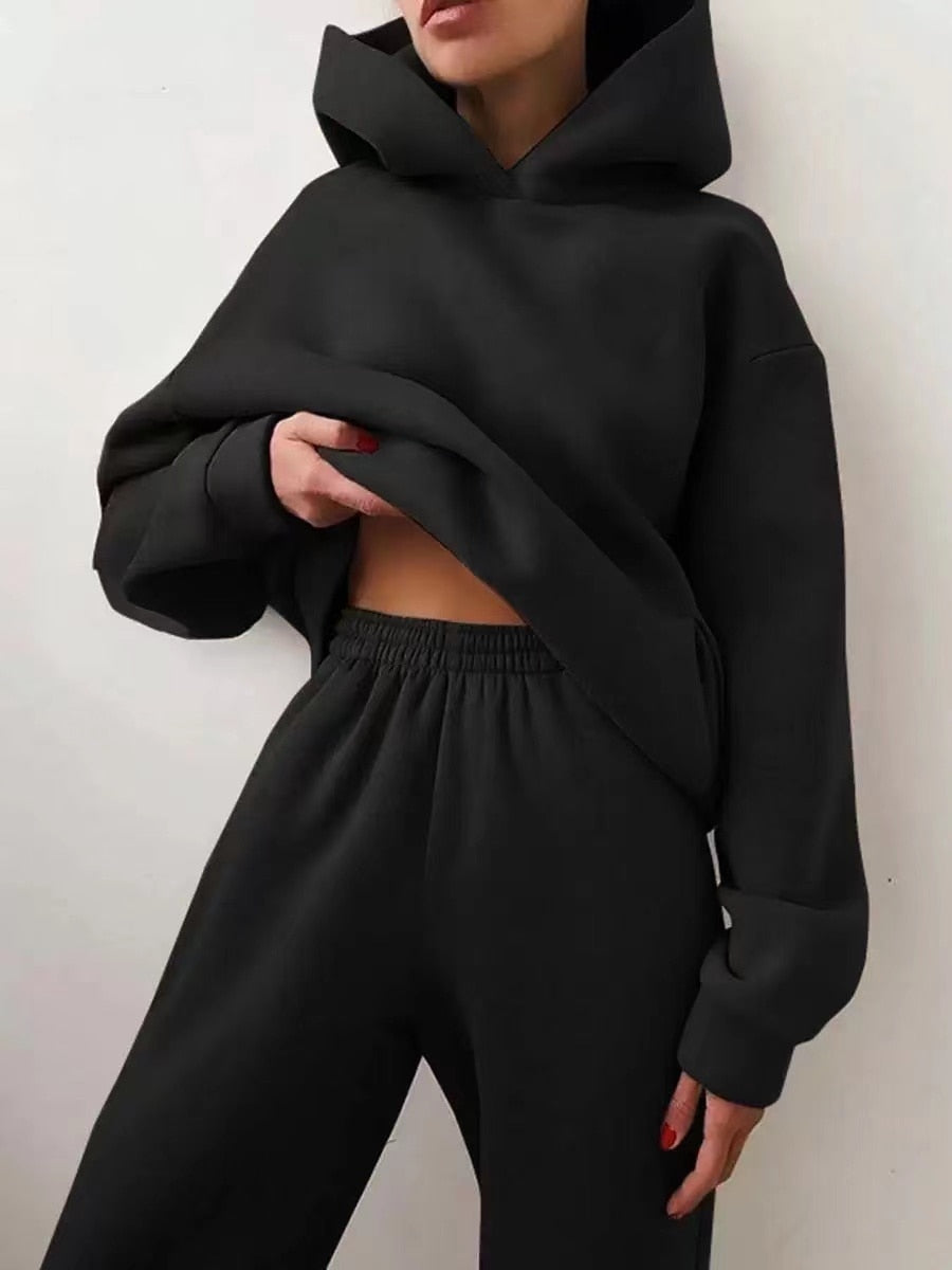 Comfy Chloe™ | Oversized High Waist Trainingspak