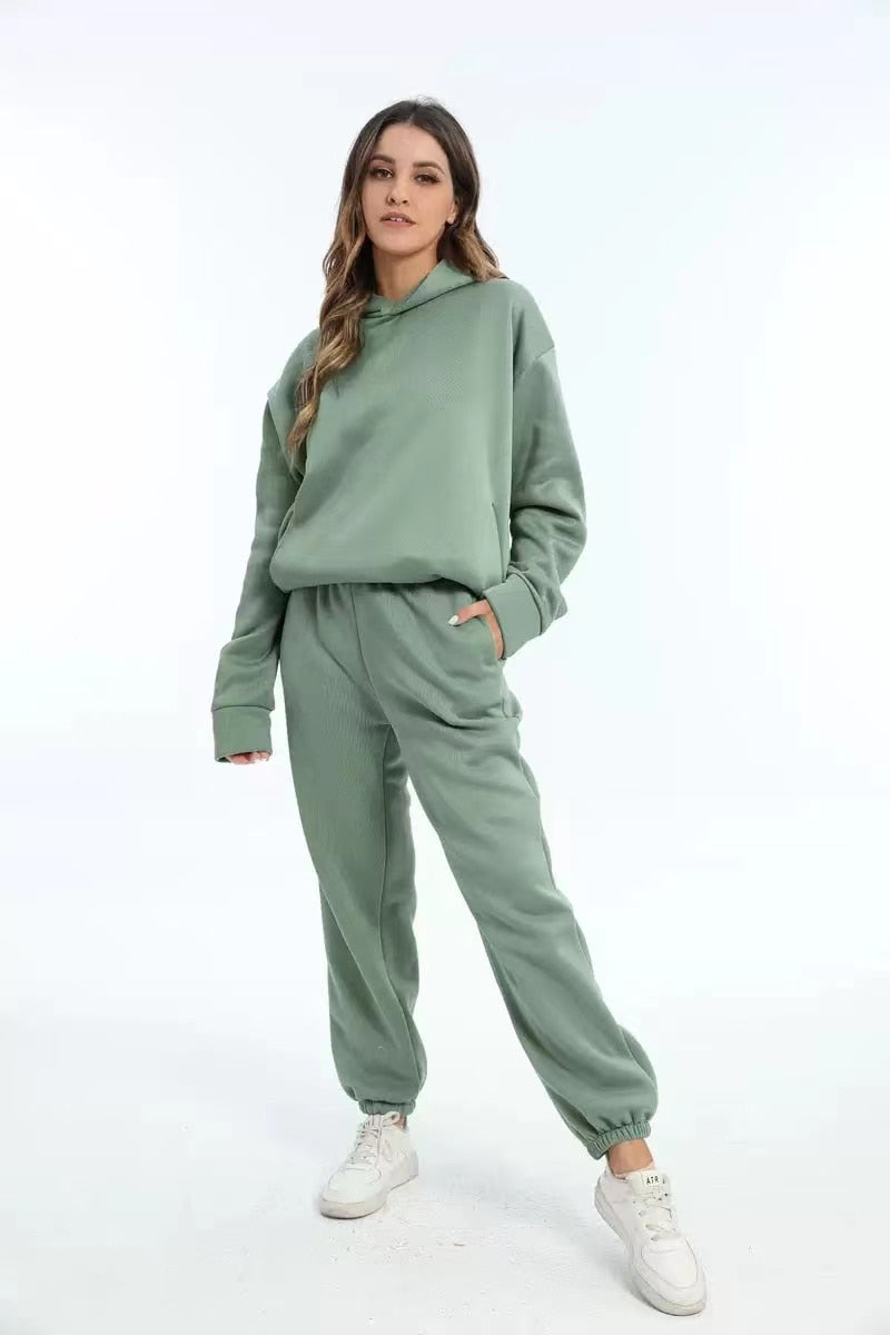 Comfy Chloe™ | Oversized High Waist Trainingspak