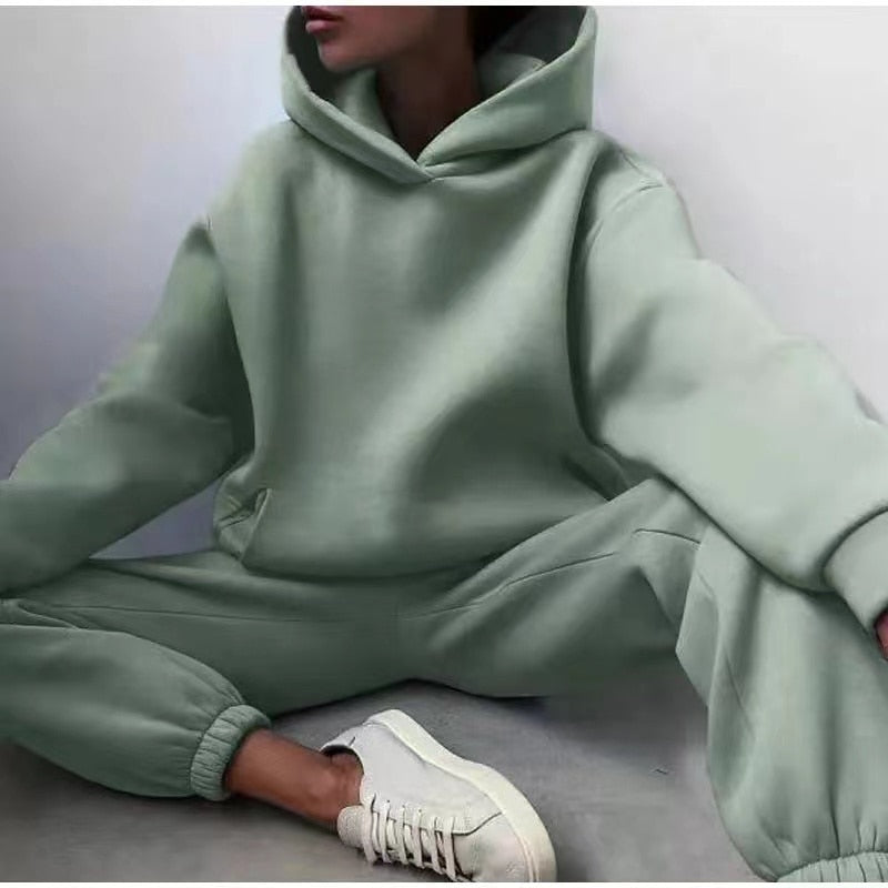 Comfy Chloe™ | Oversized High Waist Trainingspak