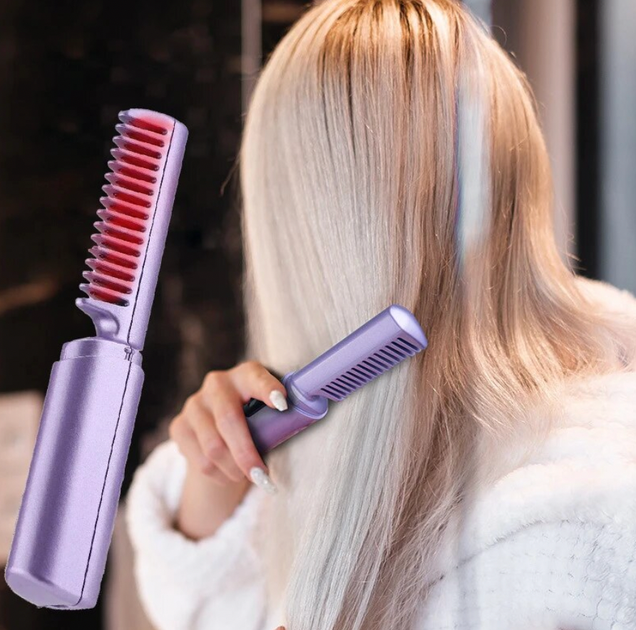QuickSmooth™ | Draadloze Stijltang voor Steil Haar in 5 Minuten