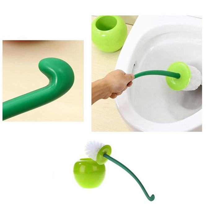 CherryClean™ | WC-Borstel – Voor Perfecte Schoonmaak in de Badkamer!