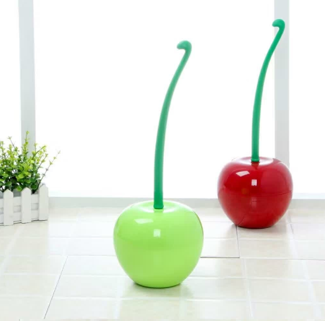 CherryClean™ | WC-Borstel – Voor Perfecte Schoonmaak in de Badkamer!