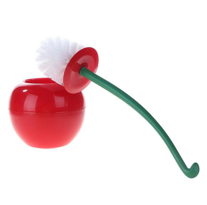 CherryClean™ | WC-Borstel – Voor Perfecte Schoonmaak in de Badkamer!