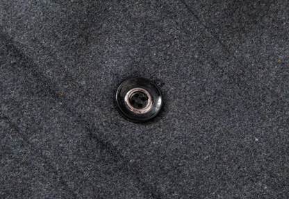 Classic Wool Overcoat™ | Heren Wollen Mantel met Dubbele Kraag