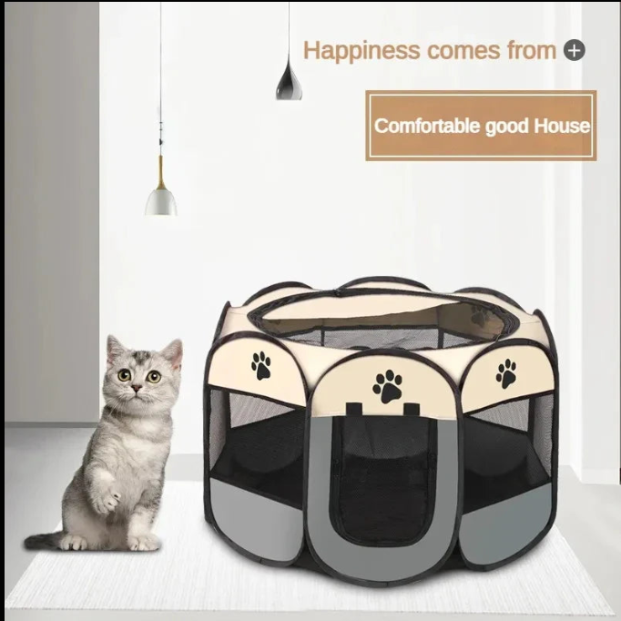 ComfortNest™ | De Opvouwbare Huisdier Tent voor een Knusse Oase