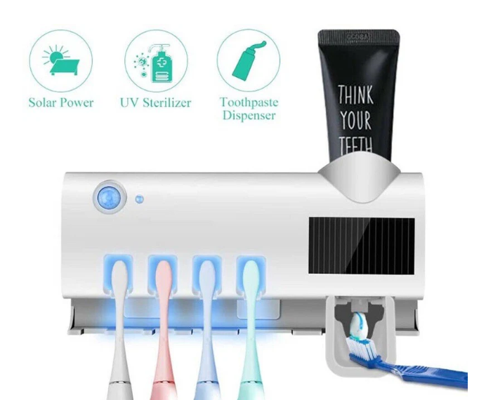 CleanBrush™ | UV Tandenborstelhouder met uv-sterilisator-functie met ledlicht