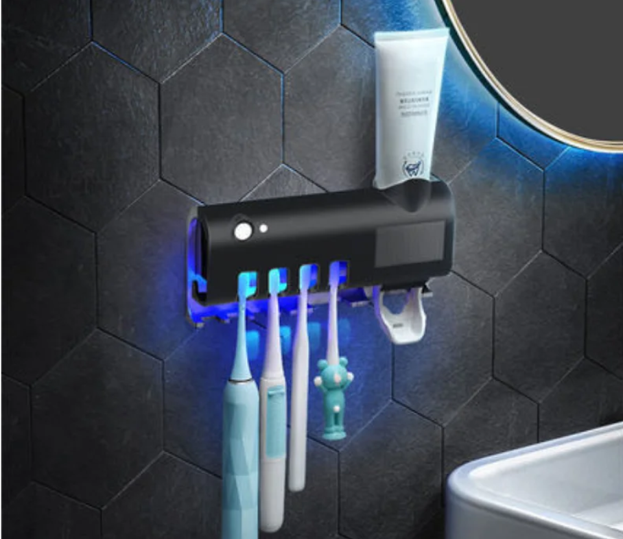 CleanBrush™ | UV Tandenborstelhouder met uv-sterilisator-functie met ledlicht