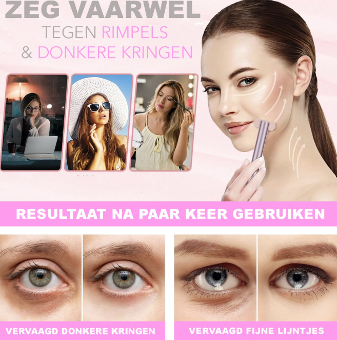 PerfekteHuid™ | 4in1 Skincare Red Light Therapy Wand