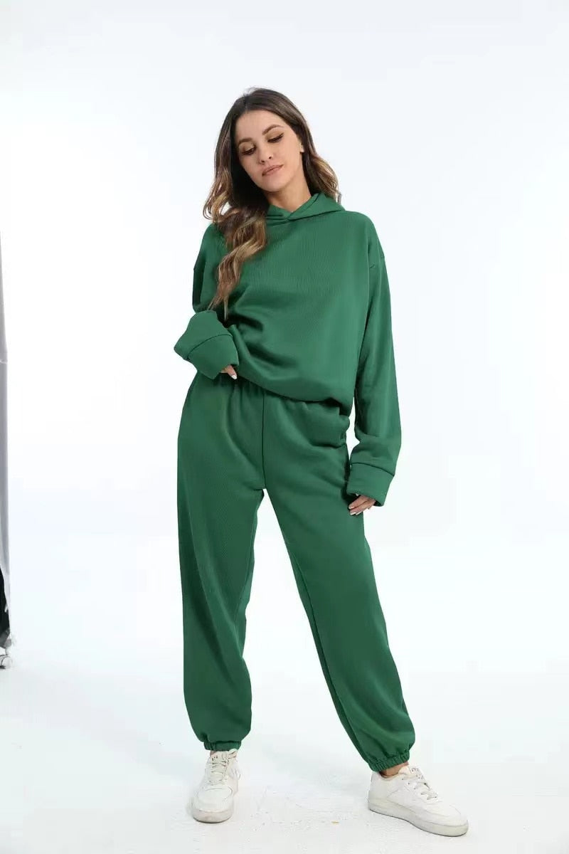 Comfy Chloe™ | Oversized High Waist Trainingspak