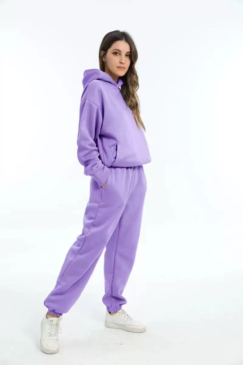 Comfy Chloe™ | Oversized High Waist Trainingspak