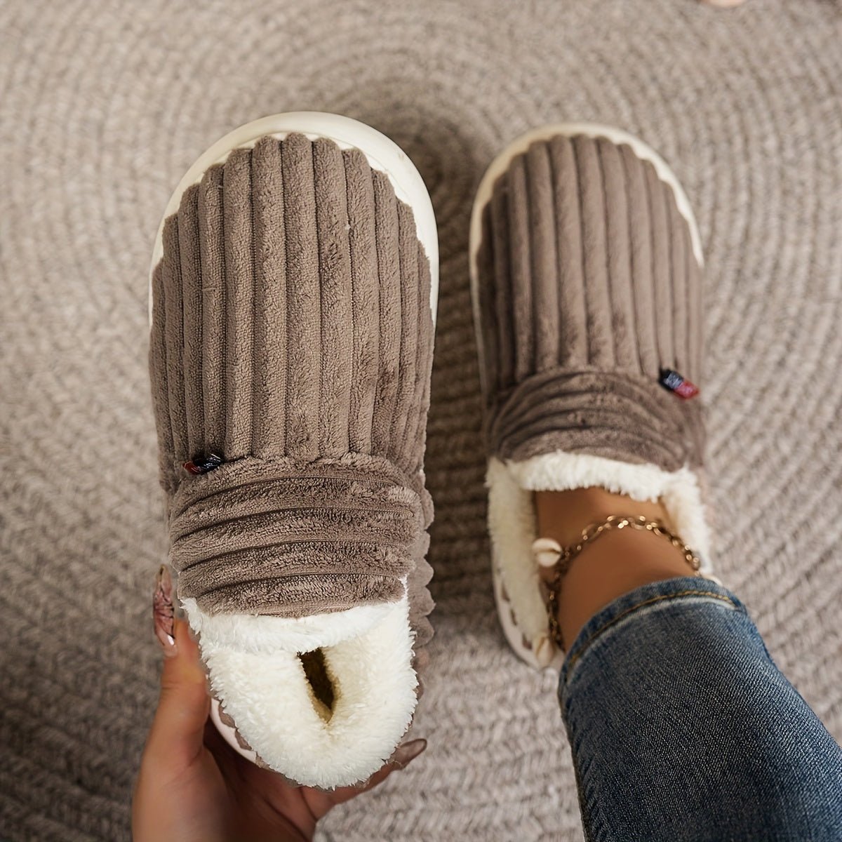 PantoffelsFits™ | Comfy Dames Sloffen