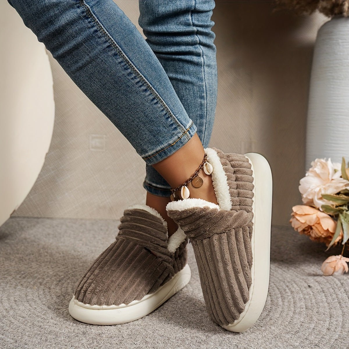 PantoffelsFits™ | Comfy Dames Sloffen