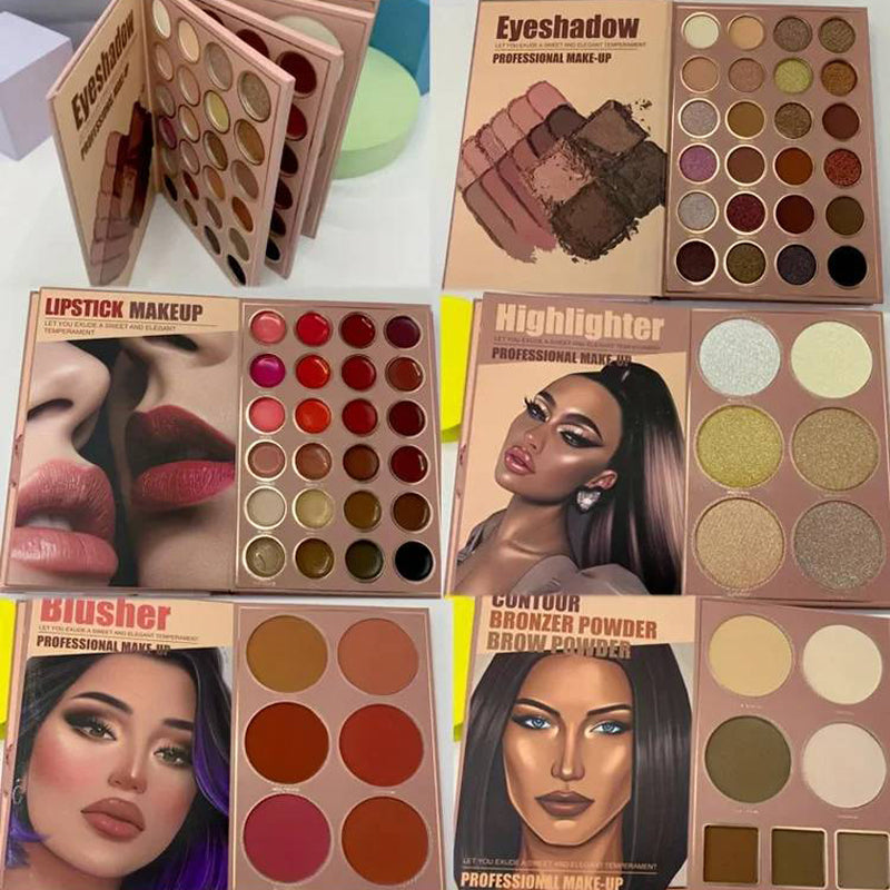 Makeup Book Palette™ | Multifunctionele make-uppalettenboekset